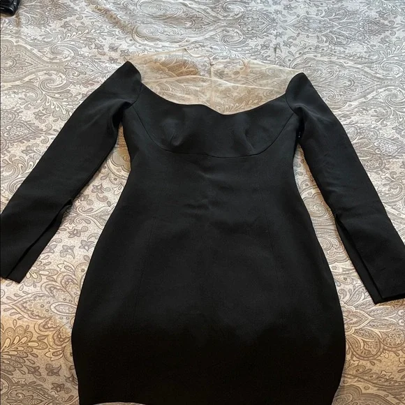 Alexander Wang Black Long Sleeve Dress